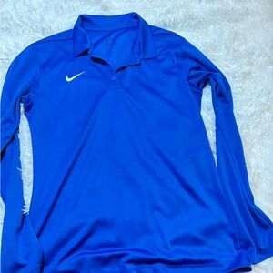 Nike Royal Blue Long Sleeve Shirt